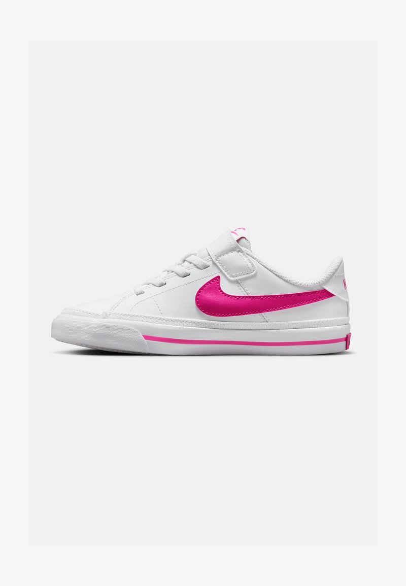 Nike Sportswear COURT LEGACY - Sapatilhas - white/laser fuchsia