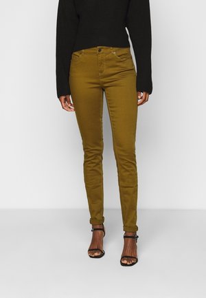 Skinny-Farkut - green