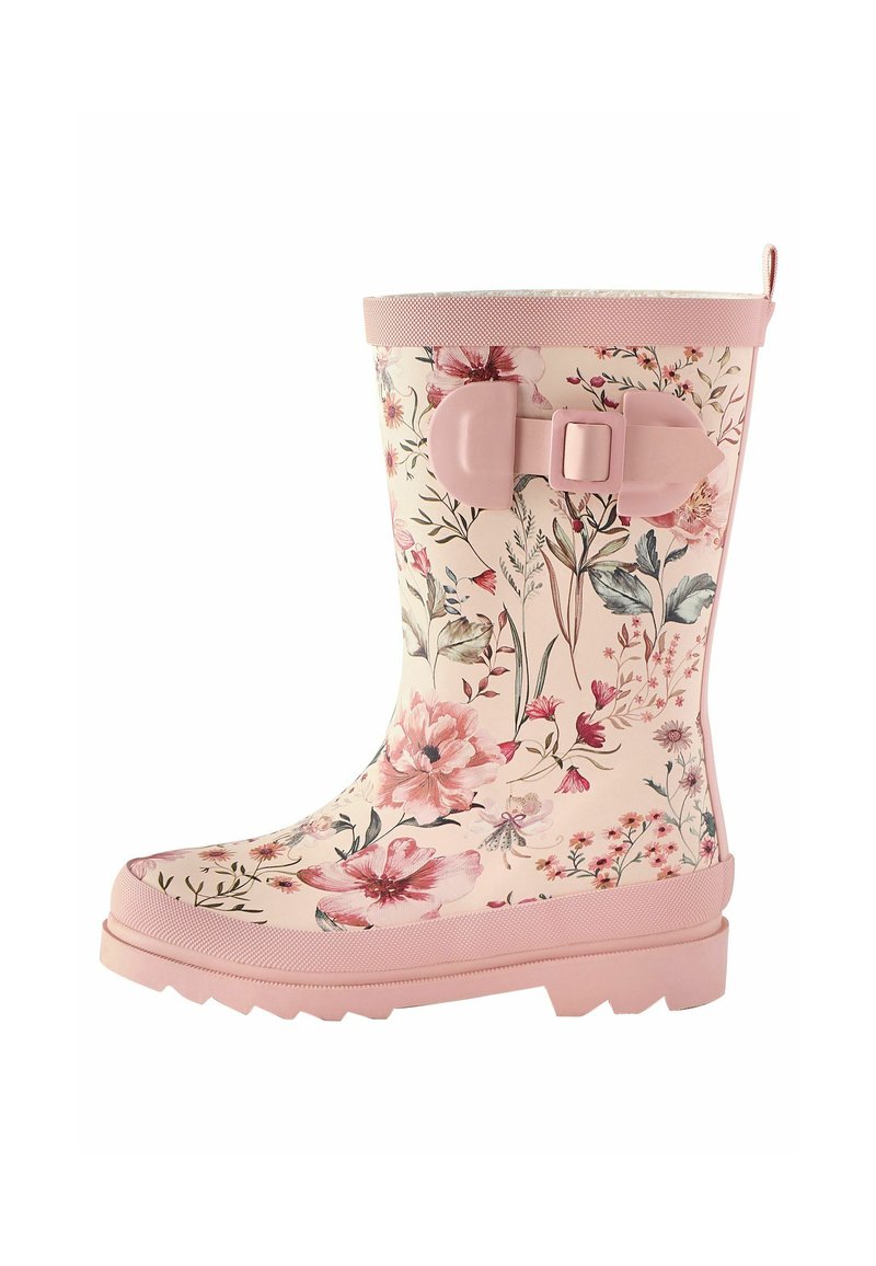 Next BUCKLE REGULAR FIT - Cizme din cauciuc - pink floral