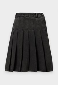 GONNA - Denim skirt - nero