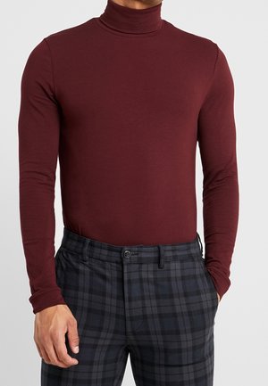 Langarmshirt - bordeaux