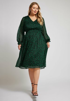 DOBBY MIDI  - Day dress - black