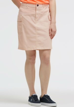 Soccx, SOCCX BASIC ROCK IM CARGO-STIL - Bleistiftrock - milky beige