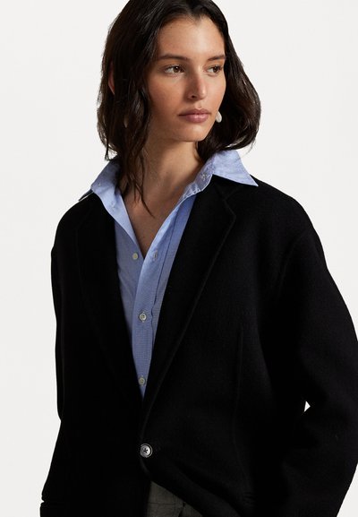Polo Ralph Lauren DOUBLE FACED WOOL COAT - Mantel - black