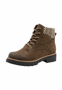 Marco Tozzi Bottines à lacets - cafe nub comb