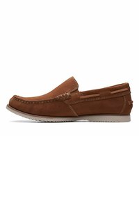 Clarks NOONAN STEP - Slipper - cola suede