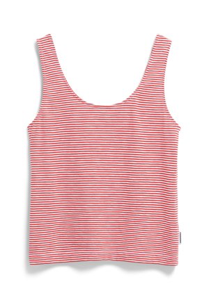 ARMEDANGELS MINAAMI LOVELY STRIPES - Top - oatmilk coral blush