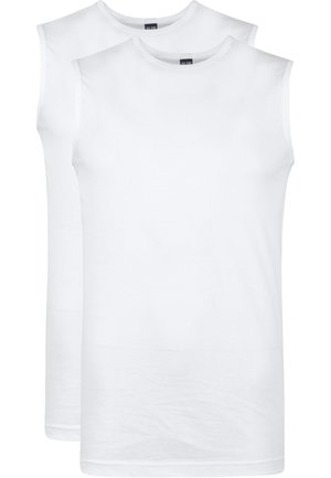 MONTANA SINGLET NO SLEEVES 2-PACK - Top - white