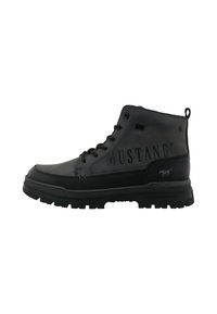 Mustang Botines con cordones - grey