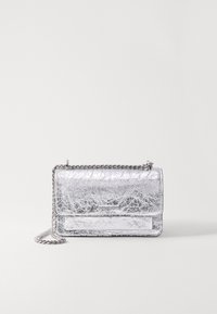LG CLAIRE - Taška s příčným popruhem - silver