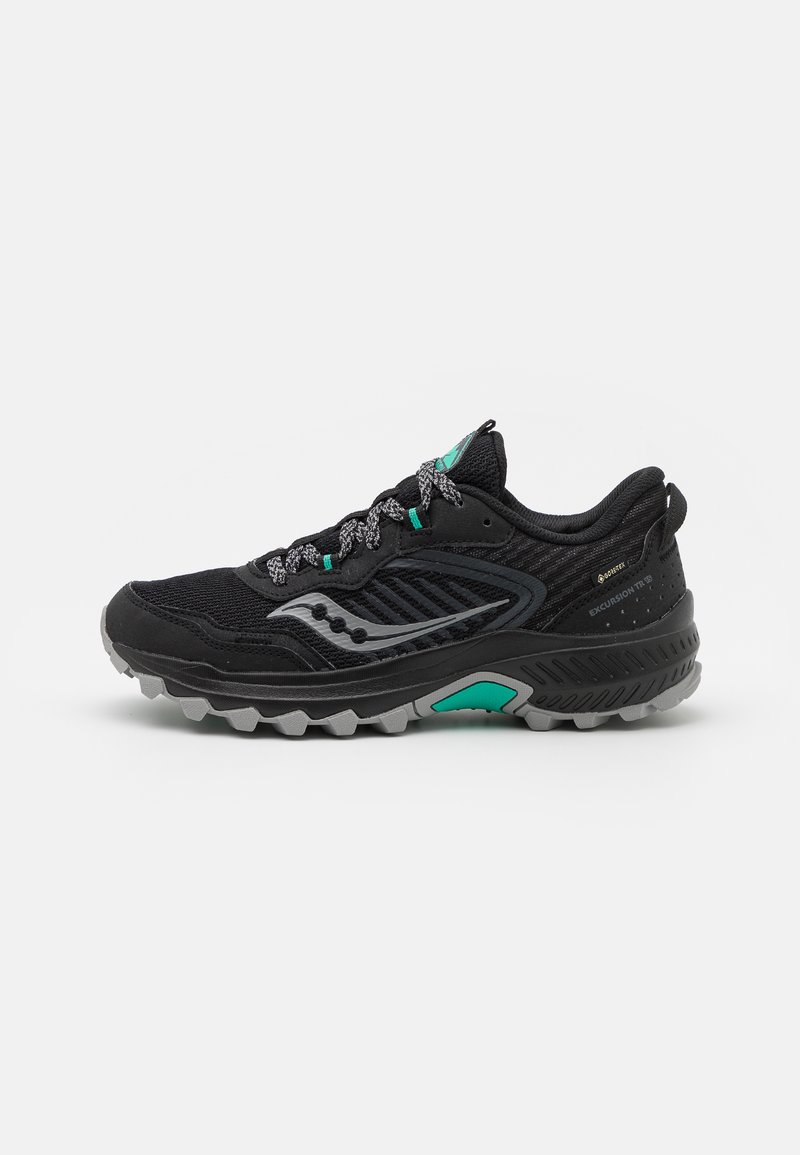 Damen Sportschuhe | Saucony EXCURSION TR15 GTX Walkingschuh black/jade/schwarz - GE78508 Damen Sportschuhe | Saucony EXCURSION TR15 GTX Walkingschuh black/jade/schwarz - GE78508