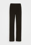 BYDANTA WIDE LEG PANTS 2 - Pantalon classique - black