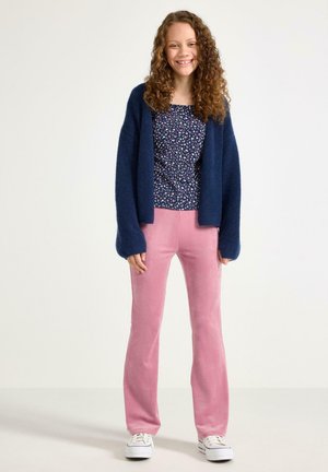 Lindex, LINDEX FLARED TROUSERS IN VELOUR LINDEX - Leggings - Hosen - dusty lilac