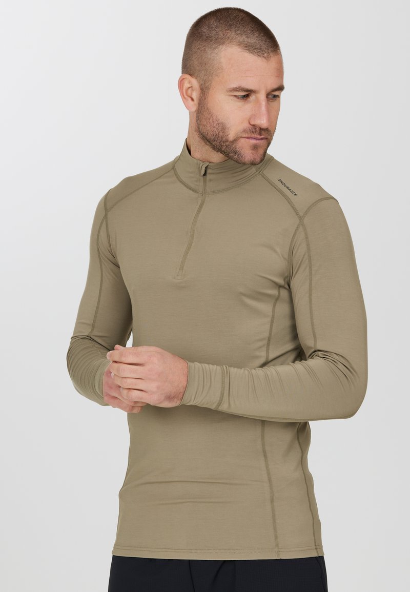 Endurance MIDLAYER LEAD - Langærmet T-shirt - fallen rock