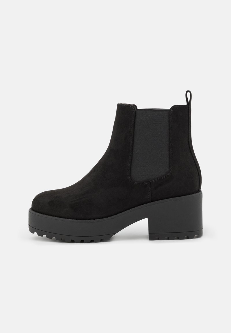 Even&Odd Wide Fit Boots à talons - black/noir - ZALANDO.FR