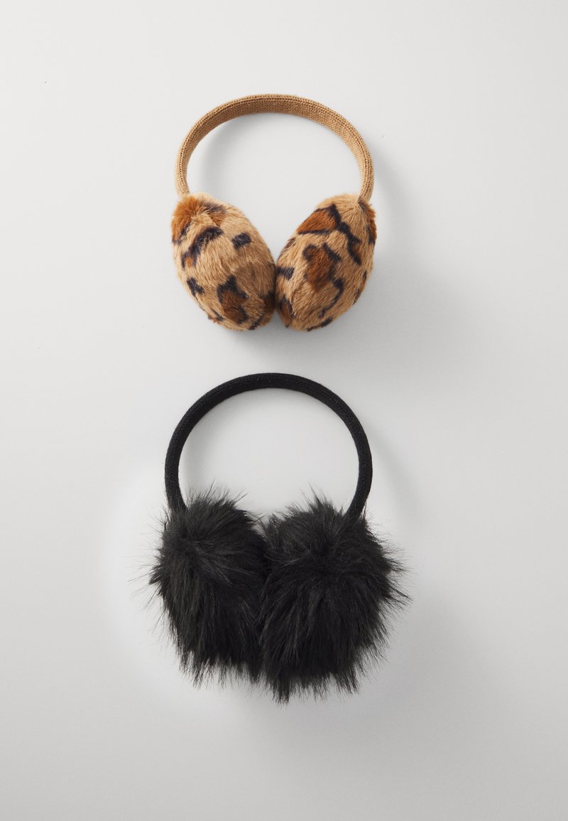 Even&Odd 2 PACK - Grijači za uši - black/brown