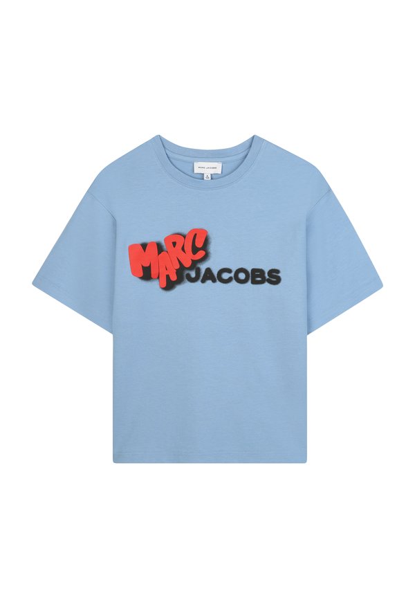 T-Shirt print - bleu delave