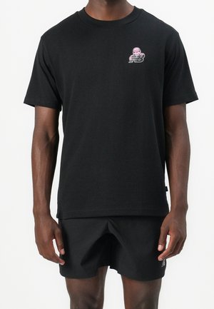 Print T-shirt - black