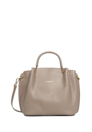 LARGE FOULONNÉ DOUBLE - Sac à main - galet in or