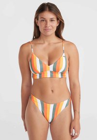 O'Neill - WAVE SKYE SET - Bikini - orange multistripe Miniatūras attēls 1