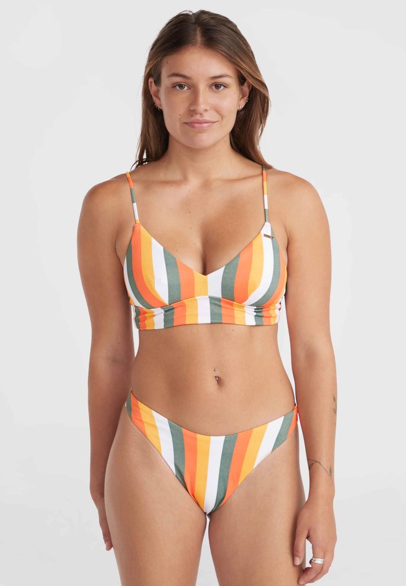O'Neill WAVE SKYE SET - Bikini - orange multistripe