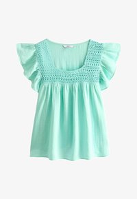 Unausgewählt, aqua blue