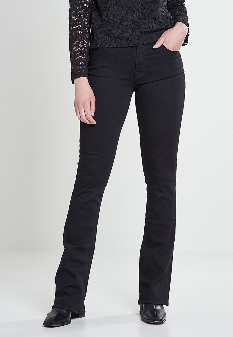 7 For All Mankind Bootcut jeans zwart