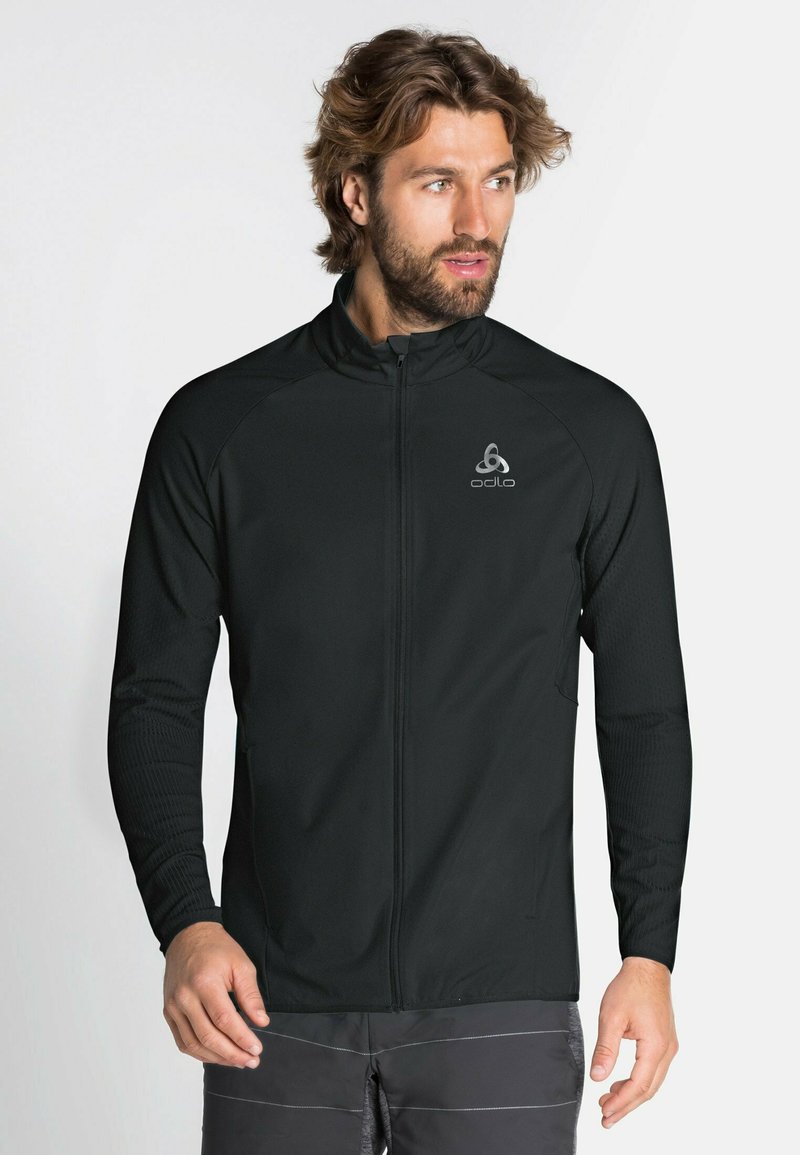 ODLO ZEROWEIGHT WARM HYBRID - Trainingsjacke - black