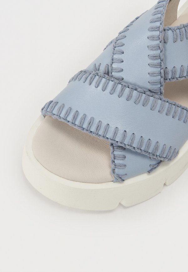 Ankle cuff sandals - sky4