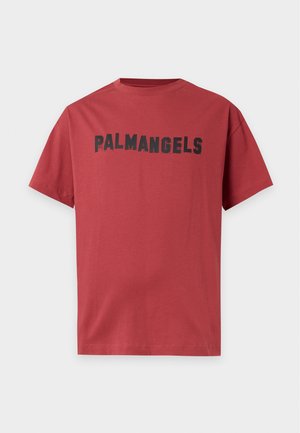 Palm Angels, HILLS REGULAR TEE - T-shirt imprimé - brick red/black