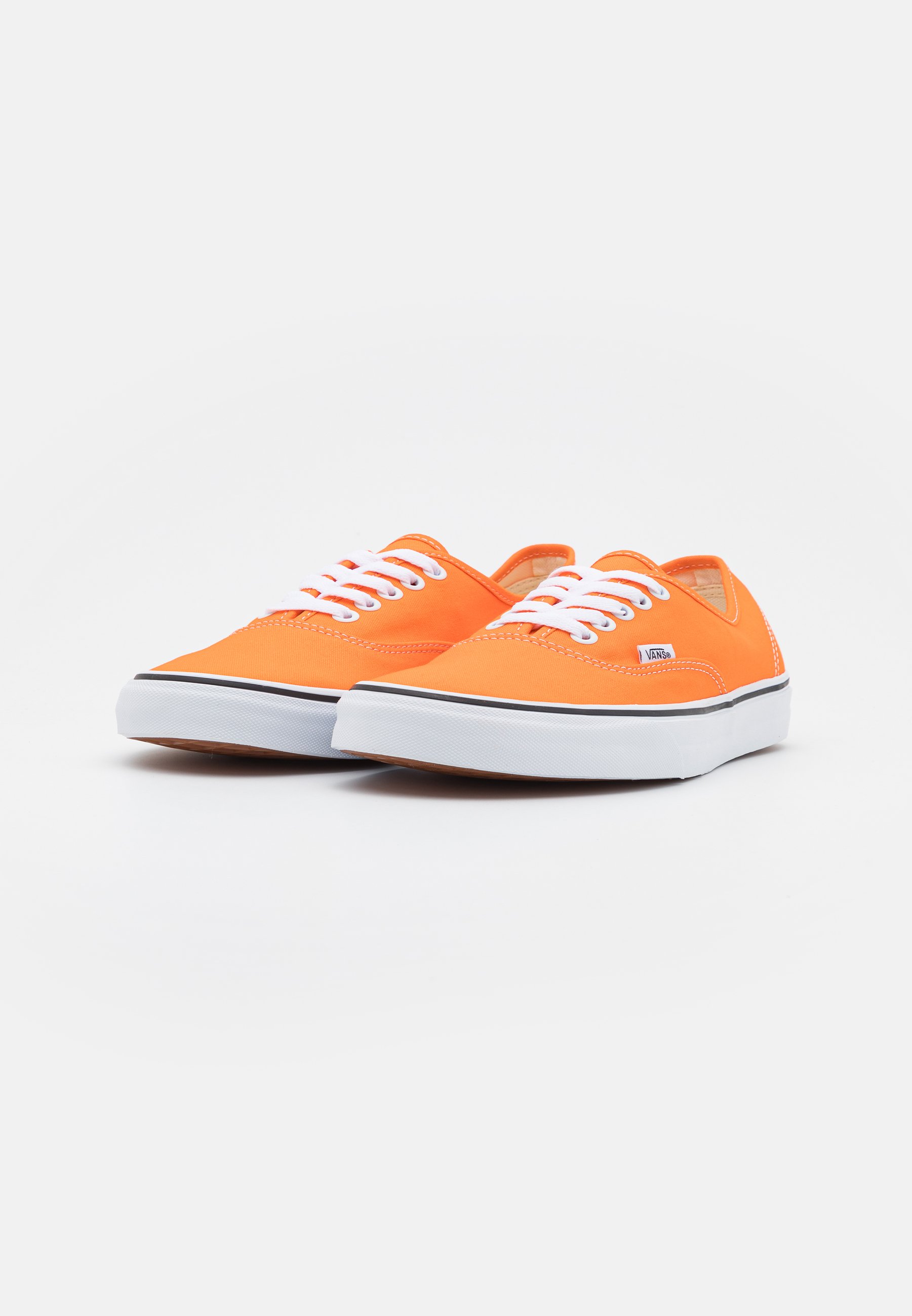 Vans Men,women Authentic Shoes Orange, Size 4.5