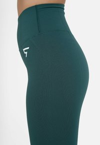 SQUATPROOF RETAINED SEAMLESS HIGH WAIST  - Pajkice - blackish green