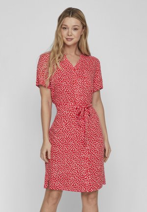 Jack Wolfskin HOLIDAY - Robe chemise - tulip red/rouge - ZALANDO.FR
