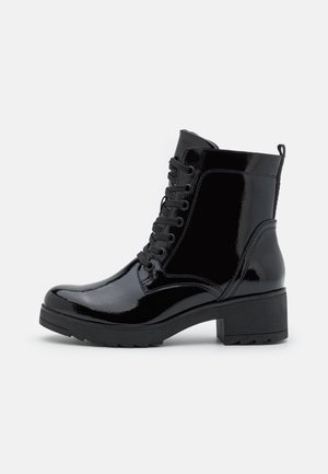 Plateaustiefelette - black