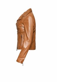 bugatti Ādas jaka - cognac