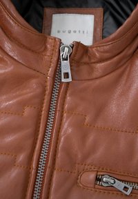 bugatti Lederjacke - rotbraun