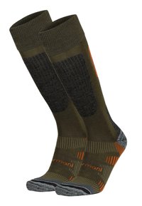 Normani MID CUT HIKERS 2 PACK - Kniestrümpfe - oliv
