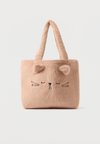 LEXI PLUSH CAT TOTE BAG UNISEC - Rankinė - pale tuscany