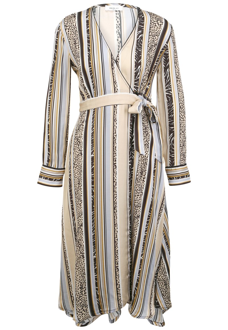 Replay Jurk wit denim/whitedenim Replay Jurk wit denim/whitedenim