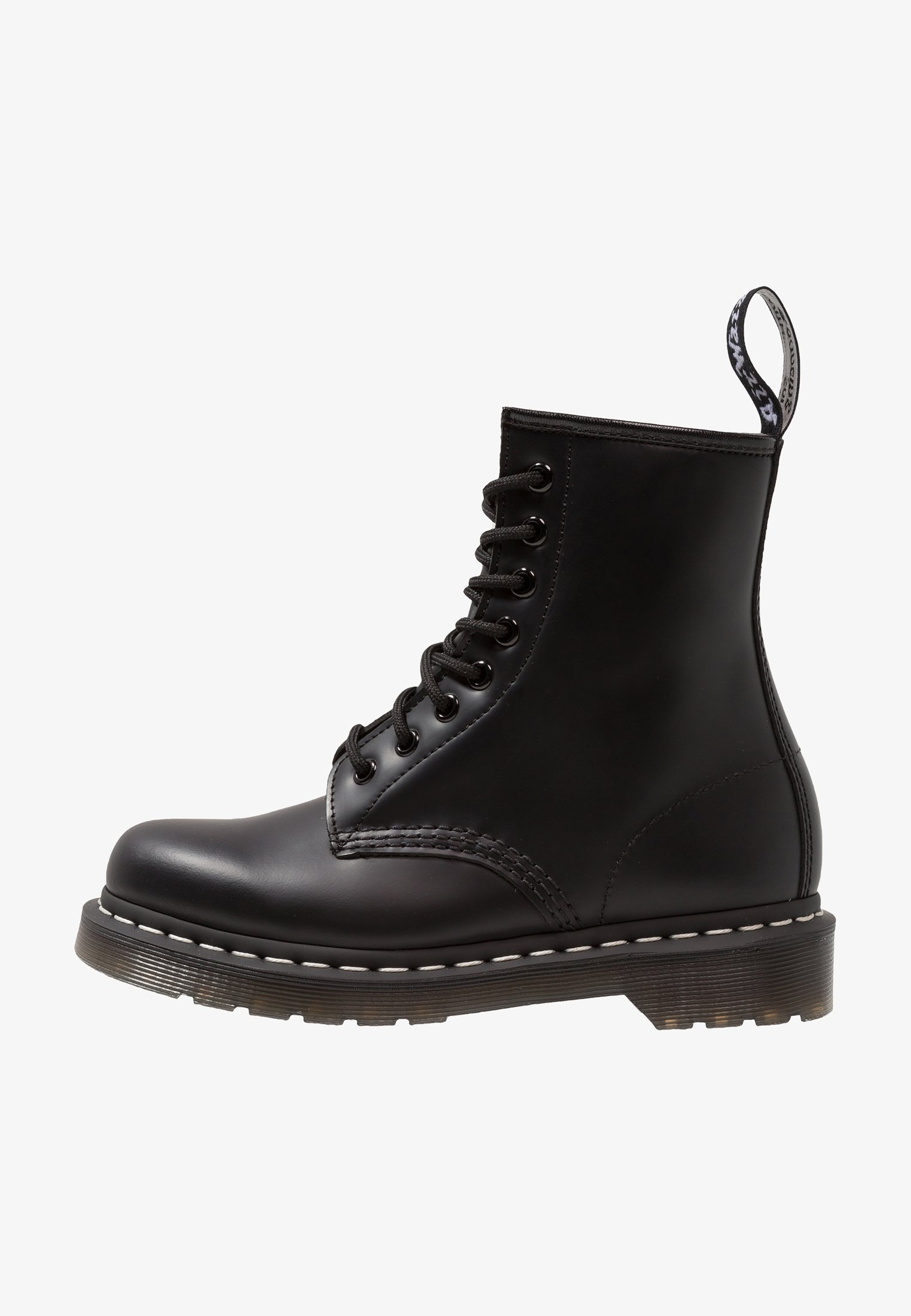 Dr Martens 1460 Boot Schnurstiefelette Black White Schwarz Zalando De