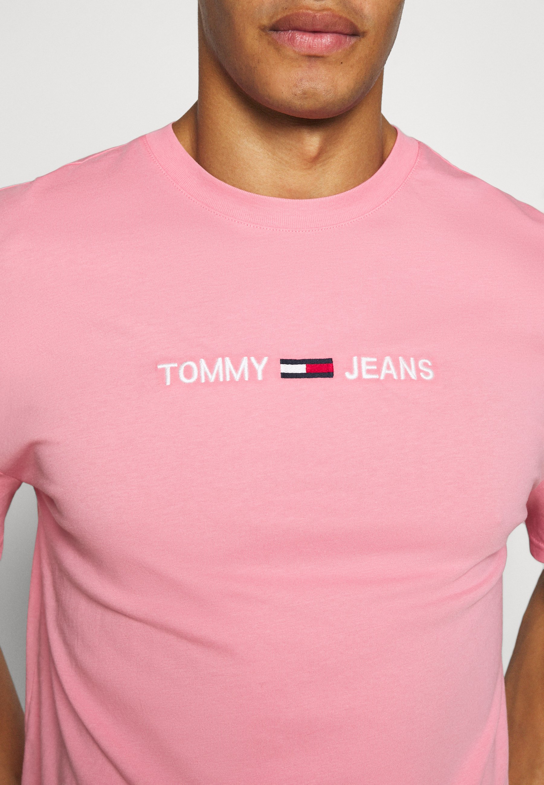 LOGO TEE - Print T-shirt - rosey pink 
