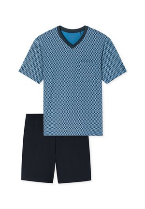 Schiesser, Nachtwäsche Set - blau