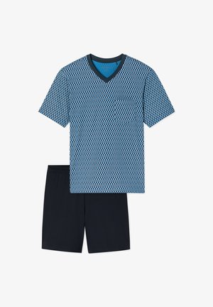 Schiesser, Nachtwäsche Set - blau