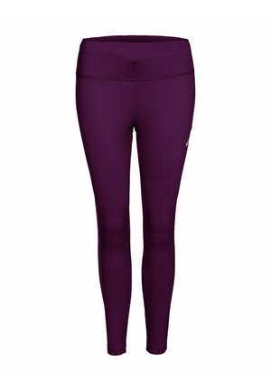 KATAKANA CROP - Leggings - deep mauve