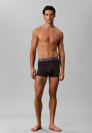 Calvin Klein Underwear, 3 PACK RELAXED TRUNKS - ICON COTTON STRETCH - Slip de bain - rio red/forget me not/grisaille