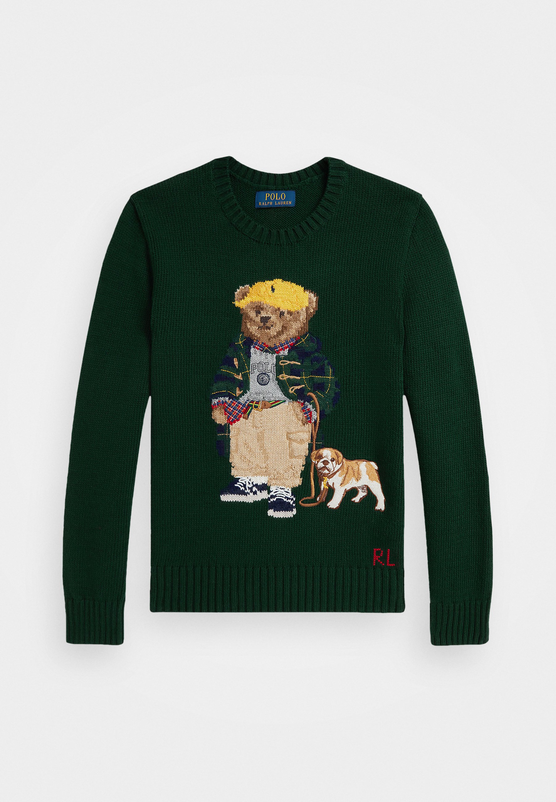 Bear Jersey Ralph Lauren Teddy Bear Long Sleeve Polo Ralph Lauren