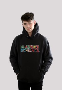 F4NT4STIC - MARVEL AVENGERS LOGO - PREMIUM SUPERHELDEN IRON MAN CAPTAIN AMER - Hoodie - black Miniatuurafbeelding 1