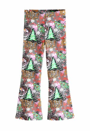 FLARE  - Leggingek - Nadrágok - grey christmas