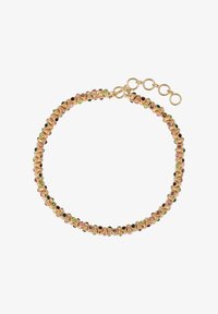 Niet geselecteerd, gold coloured and multicolor