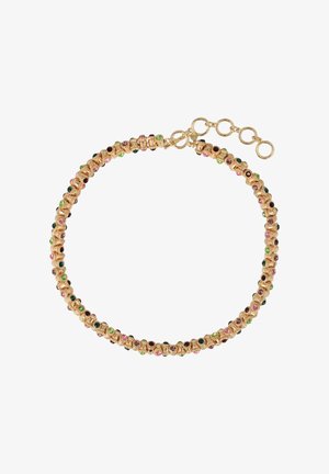 Otazu Ketting - gold coloured and multicolor